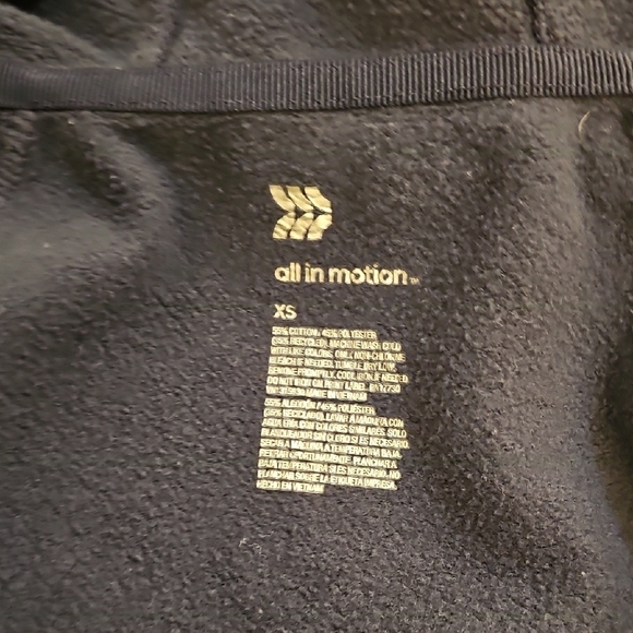 All In Motion Navy Camo Full Zip Hoodie Size XS - Picture 4 of 10